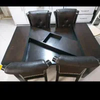 سللم میز ناهار خوری تاشو ۴نفره