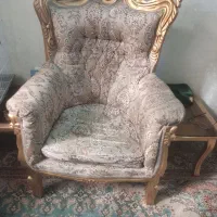 مبل سلطنتی 9 نفره طلایی