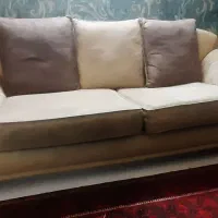 مبل دو دست  در حد نو و بسیار کم کار سالم سالم|مبلمان خانگی و میز عسلی|مشهد, احمدآباد|دیوار