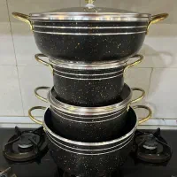 قابله ۷ پارچه دسته طلا کف قیمت بازار