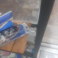 ویترین چوب و فلزی مدرن