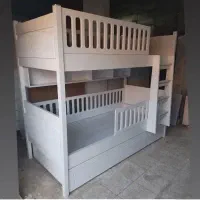 تخت دوطبقه|تخت و صندلی بچه|خاوران, |دیوار