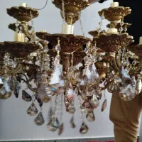 لوستر برنز نو|لوستر و چراغ آویز|بهار, |دیوار