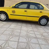 سمند تاکسی ef7 دوگانه سوز کارخونه مدل ۹۵|خودرو سواری و وانت|سیرجان, |دیوار