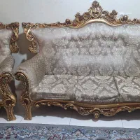 مبل سلطنتی ۷ نفره|مبلمان خانگی و میز عسلی|اندیشه, اندیشه فاز ۱|دیوار