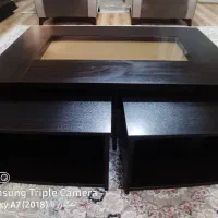 میز  عسلی به همراه ۳میز کوچک|مبلمان خانگی و میز عسلی|کیاشهر, |دیوار