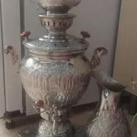 سماور برنجی گازی