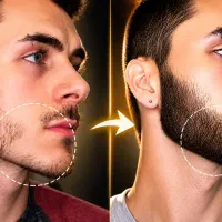 هنوز بعض قسمت های ریش و سرت خالیه