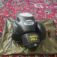 دستکش بوکس چرم GREEN HILL در حد نو