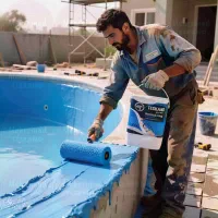 عایق سفید بام ، عایق نمای ساختمان، دوجزئی استخری|مصالح و تجهیزات ساختمان|شیراز, شهرک امیر کبیر|دیوار