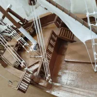 ماکت کشتی|مجسمه، تندیس، ماکت|بندر کنگان, |دیوار