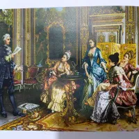 نخ و نقشه دار قالی چله کشی شده