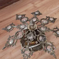 لوستر برنجی سقفی