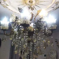 لوستر برنجی