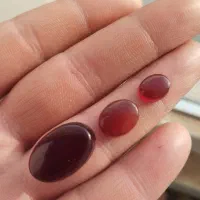 سه عدد سنگ عقیق