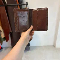 کیف پول چرم گاوی باشناسنامه