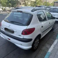 پژو 206 تیپ 5 بی رنگ
