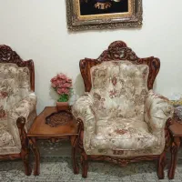 مبل سلطنتی 9 نفره|مبلمان خانگی و میز عسلی|اندیشه, اندیشه فاز ۱|دیوار