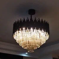 لوستر گرد بزرگ طرح جدید نو