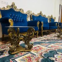 فروش مبل 9نفره  و 3عددجلو مبلی و و 3عدد فرش در حد|مبلمان خانگی و میز عسلی|چابهار, |دیوار