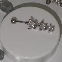 پرسینگ ناف رنگ ثابت ضد حساسیت تضمینی