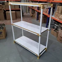 قفسه طبقاتی کف چوب کف ام دی اف قابل تنظیم