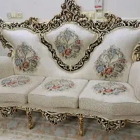 مبلمان سلطنتی تمام چوب9نفره بسیار نونومناسب جهیزیه