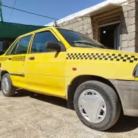 پراید زرد تاکسی داخل شهری|خودرو سواری و وانت|دهلران, |دیوار