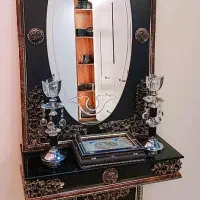 آیینه و شمعدان و پایه با قیمت استثنایی