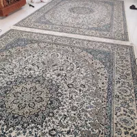 2تخته فرش 12متری ستاره کویر یزد زمینه کرم