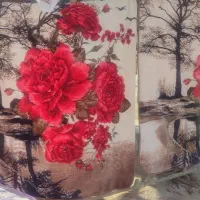 پتوی گلبافت دونفره برجسته درجه  یک ۲متردر۲متر۳۰