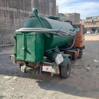 خاور۶۰۸مدل۶۳ تانکر تخلیه چاه فاضلاب|خودرو سنگین|قم, قلعه کامکار|دیوار