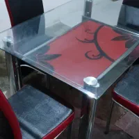 میز صندلی غذا خوری در حد نو|میز و صندلی غذاخوری|قروه, |دیوار