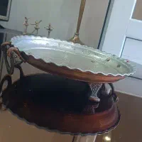 ظرف مسی پایه دار