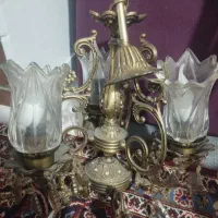 لوستر برنزی سنگین