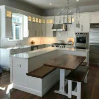 اجرا کابینت کمد دیواری هایگلاس نئوکلاسیک