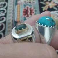 انگشتر فیروزه نیشابور وزمرد زامبیا پاک