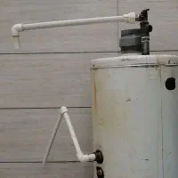 ابگرمکن120 لیتری سوزان گازی