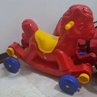 ماشین کودک + راکر اسب