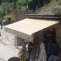 سایبان باران گیر  فرزانه هلال احمر