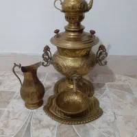سماور برنجی در حدنو|سماور، چای‌ساز، قهوه‌ساز|قزوین, |دیوار