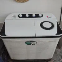 لباسشویی دو قلوی کورال 15.5 کیلویی کاملا سالم و نو