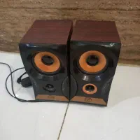 اسپیکر ۲تیکه چوبی قدرتمند|قطعات و لوازم جانبی رایانه|مشهد, آبکوه|دیوار