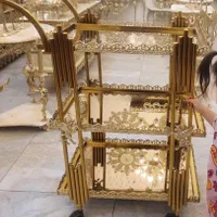 میز بار برنز برنزی|بوفه، ویترین، کنسول|کرمانشاه, |دیوار