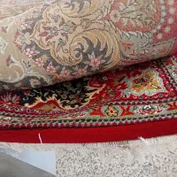 فرش گل قرمز|فرش|رضویه, |دیوار