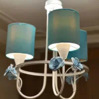 لوستر + چراغ دیوار کوب