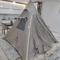 چادر سرخپوستی اورجینال وارداتی دوپوش میله تلسکوپی