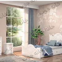 تخت خواب دونفره و تکنفره خانه چوب)