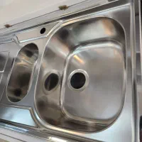 سینک اخوان یک و نیم لگن ۱۰۰ سانت|مصالح و تجهیزات ساختمان|رشت, پارک شهر|دیوار