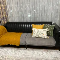 مبل ترکیب چرم و پارچه ترند سال|مبلمان خانگی و میز عسلی|شاهین‌شهر, نظامی|دیوار